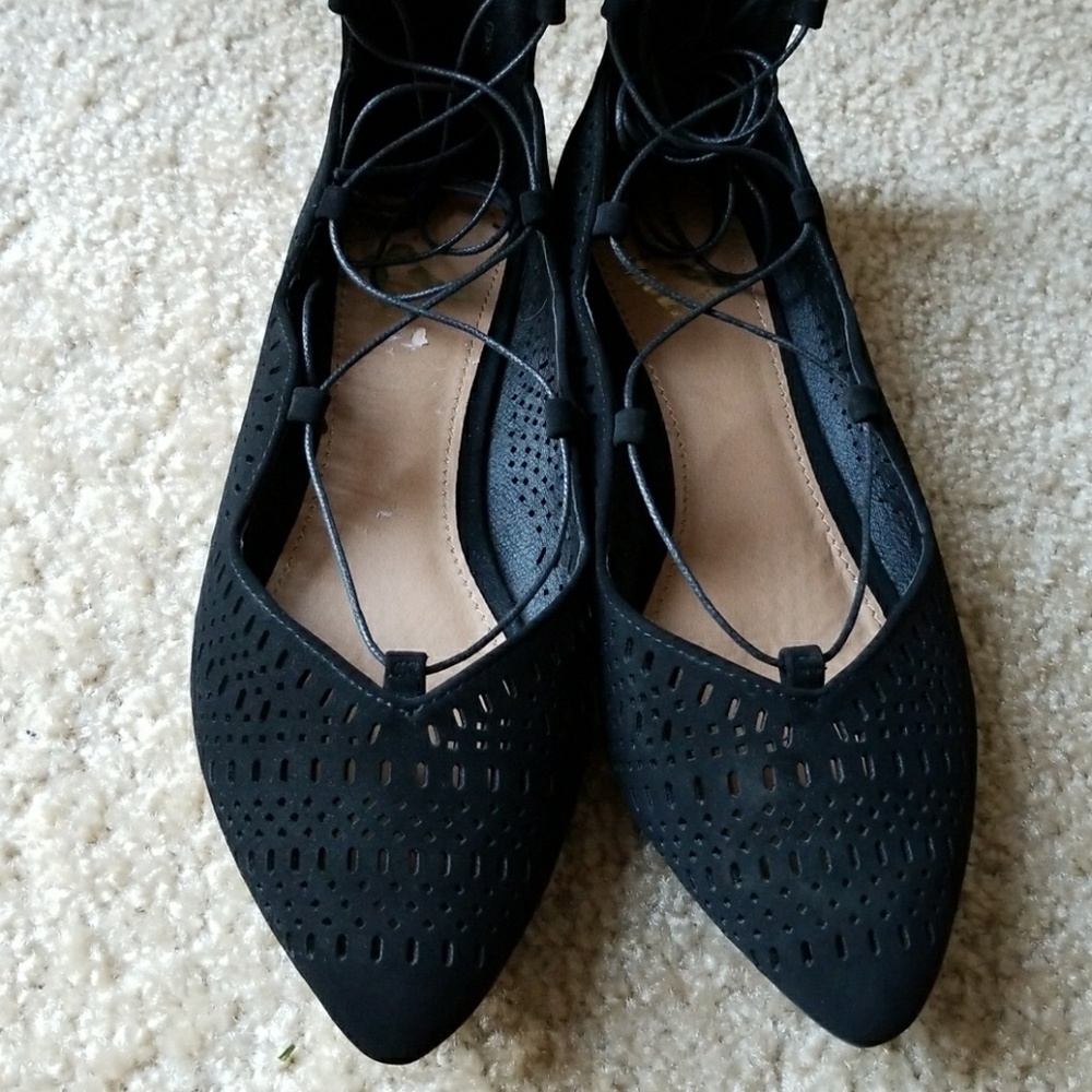 Lace Up Flats (7.5w)